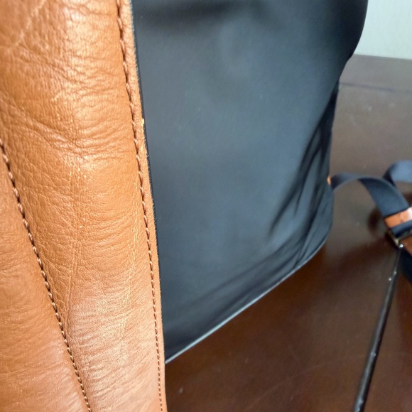 Coach Leather Backpack Brown - Picture 10 of 16